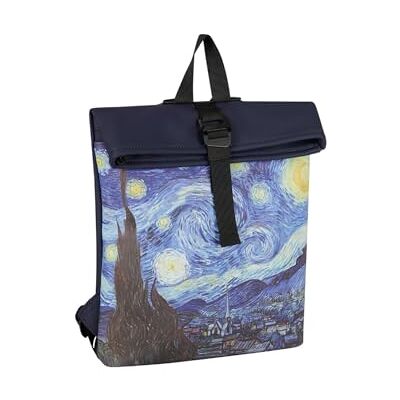 New Rebels Mart Art Los Angeles Starry Night Small 7L Rucksack Rolltop New Rebels Mart Art Los Angeles Starry Night Small 7L Rucksack Rolltop