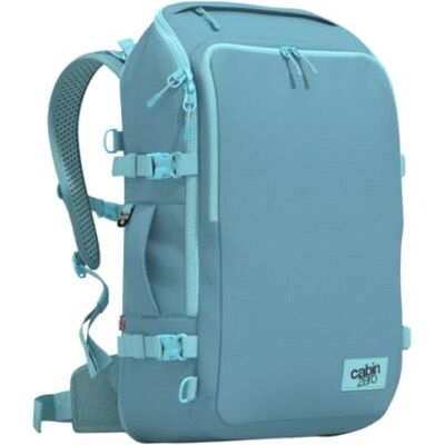 Cabinzero Unisex ADV PRO 42L-Adventure Cabin Backpack with Luggage TRACKERS. Rucksack, Malediven Blue Cabinzero Unisex ADV PRO 42L-Adventure Cabin Backpack with Luggage TRACKERS. Rucksack, Malediven Blue