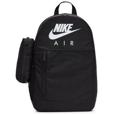 Nike Elemental Backpack Kinder Rucksack, Schwarz/Weiß Nike Elemental Backpack Kinder Rucksack, Schwarz/Weiß