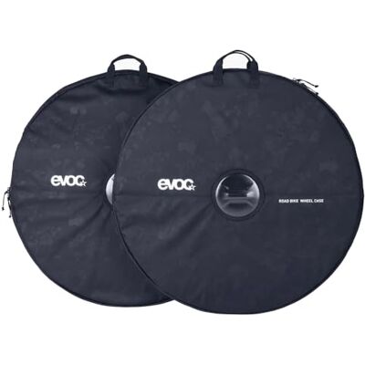 EVOC ROAD BIKE WHEEL CASE Laufradtasche, Transport von Laufrädern (sicherer Transport durch verstärkten Achsenschutz, mit Tragegriffen, kombinierbar mit BIKE TRAVEL BAG & ROAD BIKE BAG PRO), Black EVOC ROAD BIKE WHEEL CASE Laufradtasche, Transport von Laufrädern (sicherer Transport durch verstärkten Achsenschutz, mit Tragegriffen, kombinierbar mit BIKE TRAVEL BAG & ROAD BIKE BAG PRO), Black
