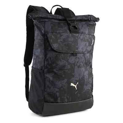 Puma Jugendliche Und Erwachsene TECH 26 l Rolltop-Rucksack OneSize, Black AOP Puma Jugendliche Und Erwachsene TECH 26 l Rolltop-Rucksack OneSize, Black AOP