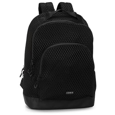COMIX Special Rucksack für Mittelschule, Grundschule und Oberschule, gepolstertes und verstärktes Rückenteil, verstellbare gepolsterte Schultergurte, Hauptfach und Fronttasche mit Reißverschluss, 30 x COMIX Special Rucksack für Mittelschule, Grundschule und Oberschule, gepolstertes und verstärktes Rückenteil, verstellbare gepolsterte Schultergurte, Hauptfach und Fronttasche mit Reißverschluss, 30 x
