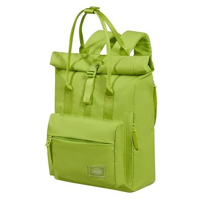 American Tourister Urban Groove UG16 Puff Damen Rucksack mit verstecktem Rückenfach, Freizeitrucksack für Alltag, 17 L, Hyper Lime American Tourister Urban Groove UG16 Puff Damen Rucksack mit verstecktem Rückenfach, Freizeitrucksack für Alltag, 17 L, Hyper Lime