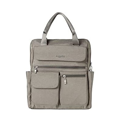 Baggallini Damen Moderner Laptop-Rucksack, Sterling Shimmer, Einheitsgröße Baggallini Damen Moderner Laptop-Rucksack, Sterling Shimmer, Einheitsgröße