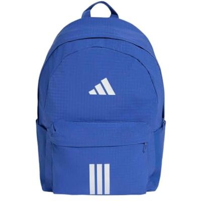Adidas Unisex Essentials 3 Stripes Back To School 2 Backpack, Dual Indigo/white, One Size Adidas Unisex Essentials 3 Stripes Back To School 2 Backpack, Dual Indigo/white, One Size