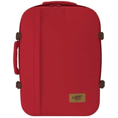 Cabinzero CLASSIC BACKPACK 44L, Unisex-Erwachsene Rucksack, LONDON RED, 36x51x19 - Cabinzero CLASSIC BACKPACK 44L, Unisex-Erwachsene Rucksack, LONDON RED, 36x51x19 -