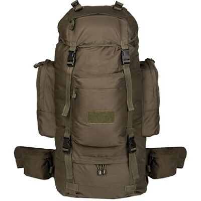 Mil-Tec Rucksack Ranger (75 L) • Wanderrucksack oder Trekkingrucksack für Mehrtagestouren und Bushcraft • Wasserdicht beschichteter Outdoor Rucksack mit Leichttragesystem für Reisen & Camping Mil-Tec Rucksack Ranger (75 L) • Wanderrucksack oder Trekkingrucksack für Mehrtagestouren und Bushcraft • Wasserdicht beschichteter Outdoor Rucksack mit Leichttragesystem für Reisen & Camping