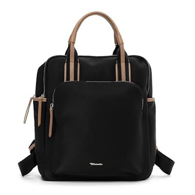 Tamaris Rucksack TAS Kirsten 34446 Damen Rucksäcke Zweifarbig black 100 Tamaris Rucksack TAS Kirsten 34446 Damen Rucksäcke Zweifarbig black 100