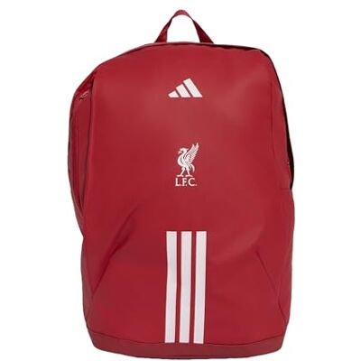 Adidas Unisex Liverpool Fc Backpack, active maroon/white, One Size Adidas Unisex Liverpool Fc Backpack, active maroon/white, One Size