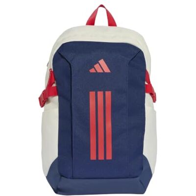 Adidas 3 Stripes Backpack Rucksack (navy/beige, one size) Adidas 3 Stripes Backpack Rucksack (navy/beige, one size)