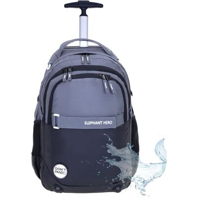 Elephant Schultrolley Rucksack Trolley Mädchen 13048 CB Schwarz Anthrazit Hero Signature Kinder Schule Schulrucksack mit Rollen Räder Trolly Rucksacktrolley Trolleyrucksack Auswahl Elephant Schultrolley Rucksack Trolley Mädchen 13048 CB Schwarz Anthrazit Hero Signature Kinder Schule Schulrucksack mit Rollen Räder Trolly Rucksacktrolley Trolleyrucksack Auswahl