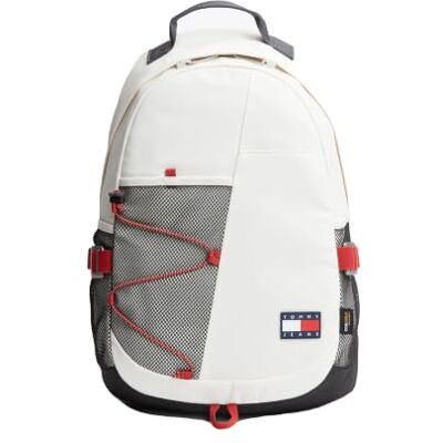 Tommy Hilfiger Tjm Outdoors Backpack YBI IVORY MIX One Size Tommy Hilfiger Tjm Outdoors Backpack YBI IVORY MIX One Size