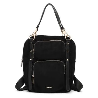 Tamaris Rucksack TAS Manja 34876 Damen Rucksäcke Uni black 100 Tamaris Rucksack TAS Manja 34876 Damen Rucksäcke Uni black 100