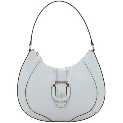 Cromia Malibu Umhängetasche - Leder, Weiß - Schultertasche Cromia Malibu Umhängetasche - Leder, Weiß - Schultertasche