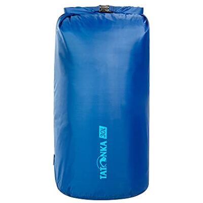 Tatonka Packbeutel Dry Sack 30l Wasserdichter Packsack mit Rollverschluss und Steckschließe Aus recyceltem Polyester 30 Liter Volumen (blau) Tatonka Packbeutel Dry Sack 30l Wasserdichter Packsack mit Rollverschluss und Steckschließe Aus recyceltem Polyester 30 Liter Volumen (blau)