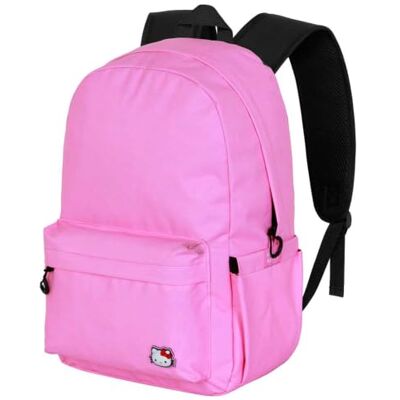 KARACTERMANIA Hello Kitty HK-Block Rucksack, Rosa 30 x 44 cm, Kapazität 22 L KARACTERMANIA Hello Kitty HK-Block Rucksack, Rosa 30 x 44 cm, Kapazität 22 L