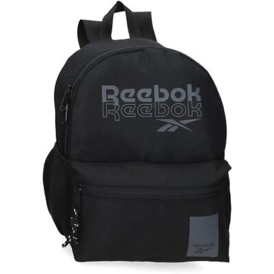 Reebok ONA, Schulrucksack, Rucksack aus Polyester, breite Träger, ergonomisch und gepolstert, Verschiedene Fächer, von Joumma Bags, Schwarz, Talla única, Wanderrucksack Reebok ONA, Schulrucksack, Rucksack aus Polyester, breite Träger, ergonomisch und gepolstert, Verschiedene Fächer, von Joumma Bags, Schwarz, Talla única, Wanderrucksack