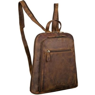 STILORD "Millie" City Rucksack Damen Leder Schwarz Klein Damenrucksack Modern Kleiner Lederrucksack Echtleder Daypack Mini Cityrucksack Rucksacktasche STILORD "Millie" City Rucksack Damen Leder Schwarz Klein Damenrucksack Modern Kleiner Lederrucksack Echtleder Daypack Mini Cityrucksack Rucksacktasche