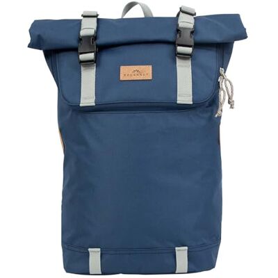Doughnut Christopher Euro 18 Rolltop Rucksack 45 cm steel blue Doughnut Christopher Euro 18 Rolltop Rucksack 45 cm steel blue
