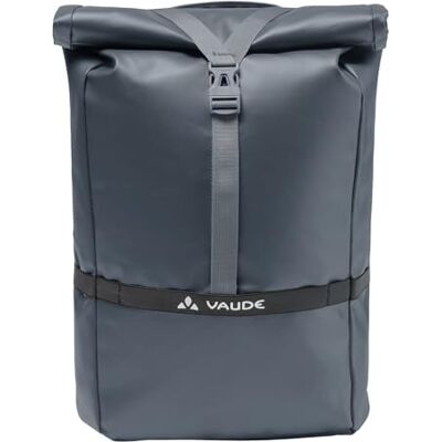 VAUDE Mineo 23 – Rolltop Rucksack mit 23 L Volumen, wasserdichter Tagesrucksack mit 15,6" Laptopfach, Rollverschluss & Front-Reißverschluss, Wanderrucksack für Damen und Herren heron, Mittelgroße VAUDE Mineo 23 – Rolltop Rucksack mit 23 L Volumen, wasserdichter Tagesrucksack mit 15,6" Laptopfach, Rollverschluss & Front-Reißverschluss, Wanderrucksack für Damen und Herren heron, Mittelgroße