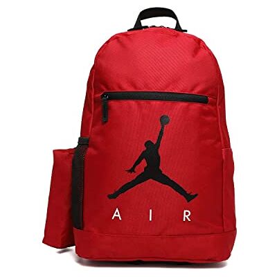 Nike Jordan Unisex Große Packtasche, 2-teiliges Set, Rucksack, Rot, Einheitsgröße, Rot/Ausflug, einfarbig (Getaway Solids), Modern Nike Jordan Unisex Große Packtasche, 2-teiliges Set, Rucksack, Rot, Einheitsgröße, Rot/Ausflug, einfarbig (Getaway Solids), Modern