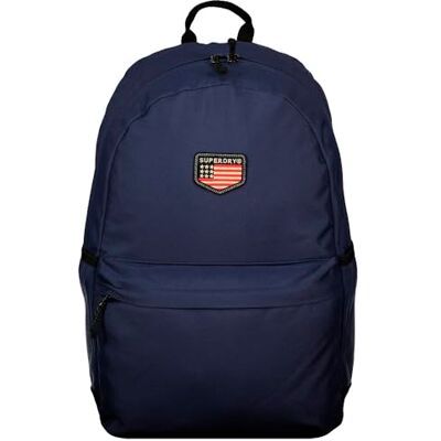Superdry Damen Classic Patch Montana Rucksack Mariner Marineblau 1SIZE Superdry Damen Classic Patch Montana Rucksack Mariner Marineblau 1SIZE