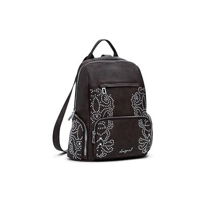 Desigual Rucksack Freizeitrucksack Chester Poker Face Mini Backpack Chocolate dunkelbraun Desigual Rucksack Freizeitrucksack Chester Poker Face Mini Backpack Chocolate dunkelbraun