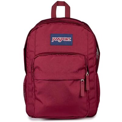 JANSPORT Big Day Pack Large Backpack, 15 Inch Laptop Compartment, 43.5 x 19 x 32.5 cm, Russet Rot, Rot JANSPORT Big Day Pack Large Backpack, 15 Inch Laptop Compartment, 43.5 x 19 x 32.5 cm, Russet Rot, Rot