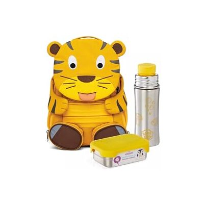 Affenzahn Kinderrucksack Großer Freund Tiger Gelb Kindergartenrucksack für Kinder von 3 bis 5 Jahren mit funktionalem Design und 8 L Volumen für den täglichen Einsatz Affenzahn Kinderrucksack Großer Freund Tiger Gelb Kindergartenrucksack für Kinder von 3 bis 5 Jahren mit funktionalem Design und 8 L Volumen für den täglichen Einsatz