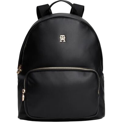 Tommy Hilfiger Damen POPETTE SOFT DOME BACKPACK AW0AW17652 Rucksack, Schwarz (Schwarz), Einheitsgröße, Schwarz (Schwarz), One Size Tommy Hilfiger Damen POPETTE SOFT DOME BACKPACK AW0AW17652 Rucksack, Schwarz (Schwarz), Einheitsgröße, Schwarz (Schwarz), One Size