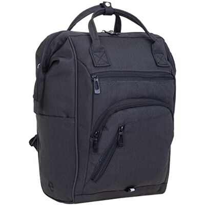 Elephant Rucksack Finn Twice A4 Bürorucksack Cityrucksack 12830 Dark Grey Dunkelgrau Zip Black Daypack Freizeitrucksack Reise Damen Herren Auswahl Elephant Rucksack Finn Twice A4 Bürorucksack Cityrucksack 12830 Dark Grey Dunkelgrau Zip Black Daypack Freizeitrucksack Reise Damen Herren Auswahl