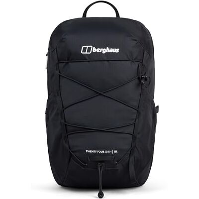 Berghaus Unisex 24/7 Rucksack Bequemer Sitz Strapazierfähiges Design Rucksack für Damen und Herren Rucksack, Schwarz/Schwarz, Einheitsgröße Berghaus Unisex 24/7 Rucksack Bequemer Sitz Strapazierfähiges Design Rucksack für Damen und Herren Rucksack, Schwarz/Schwarz, Einheitsgröße