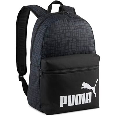 Puma Rucksack Phase AOP Backpack 22L Black Blocks AOP schwarz Puma Rucksack Phase AOP Backpack 22L Black Blocks AOP schwarz