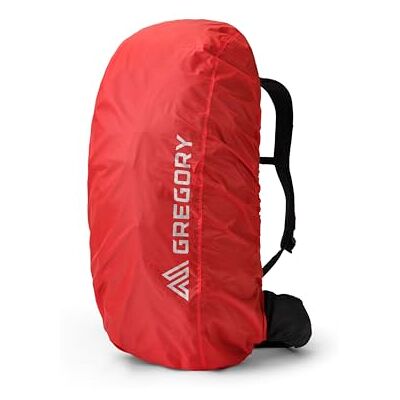 Gregory Trial Accessories Regenhülle 30-50L, 0.11 KG, wasserdichte, reflektierende Regenhülle für Rucksack, Rot (Beaming Red) Gregory Trial Accessories Regenhülle 30-50L, 0.11 KG, wasserdichte, reflektierende Regenhülle für Rucksack, Rot (Beaming Red)