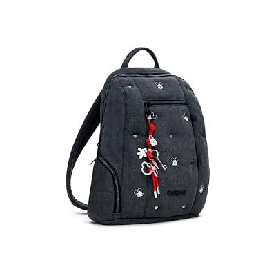 Desigual Rucksack Freizeitrucksack Mickey Studs Chester Modify Backpack Denim Medium Wash dunkelgrau Desigual Rucksack Freizeitrucksack Mickey Studs Chester Modify Backpack Denim Medium Wash dunkelgrau