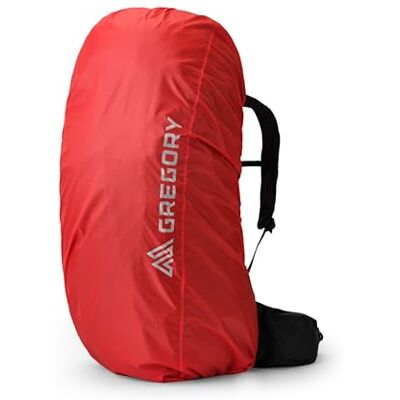 Gregory Trial Accessories Regenhülle 50-80L, 0.14 KG, wasserdichte, reflektierende Regenhülle für Rucksack, Rot (Beaming Red) Gregory Trial Accessories Regenhülle 50-80L, 0.14 KG, wasserdichte, reflektierende Regenhülle für Rucksack, Rot (Beaming Red)