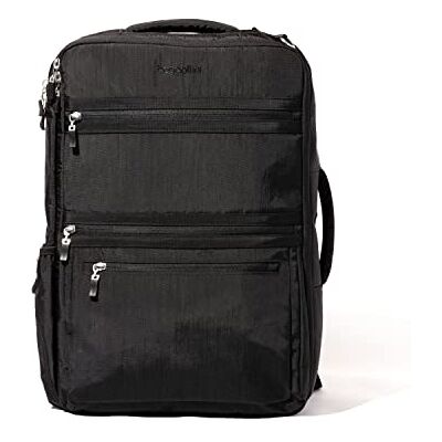 Baggallini Damen Moderner, wandelbarer Reiserucksack, Schwarz, Einheitsgröße Baggallini Damen Moderner, wandelbarer Reiserucksack, Schwarz, Einheitsgröße