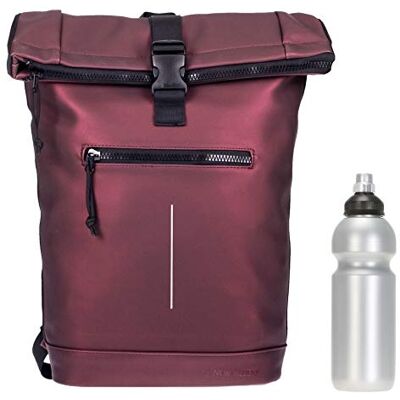 New Rebels Mart Time Bag Kurierrucksack Plane 51.1135 25 Rot Metallic +f Fahrradrucksack Rucksack wasserabweisend Laptopfach Sport Freizeit Fitness Reise Wertfach Roll-Top + Trinkflasche New Rebels Mart Time Bag Kurierrucksack Plane 51.1135 25 Rot Metallic +f Fahrradrucksack Rucksack wasserabweisend Laptopfach Sport Freizeit Fitness Reise Wertfach Roll-Top + Trinkflasche