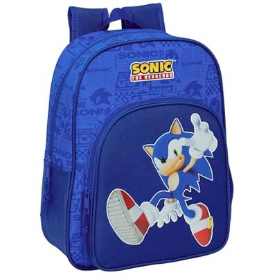 safta SONIC Schulrucksack für Kinder, Kinderrucksack, anpassbar an Kinderwagen, ideal für Kinder im Schulalter, bequem und vielseitig, Qualität und Widerstandsfähigkeit, 26 x 11 x 34 cm safta SONIC Schulrucksack für Kinder, Kinderrucksack, anpassbar an Kinderwagen, ideal für Kinder im Schulalter, bequem und vielseitig, Qualität und Widerstandsfähigkeit, 26 x 11 x 34 cm