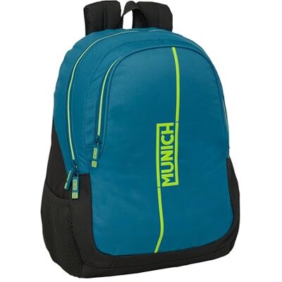 safta München Land Schulrucksack für Kinder, ideal für Kinder verschiedener Altersgruppen, bequem und vielseitig, Qualität und Widerstandsfähigkeit, 32 x 16 x 44 cm safta München Land Schulrucksack für Kinder, ideal für Kinder verschiedener Altersgruppen, bequem und vielseitig, Qualität und Widerstandsfähigkeit, 32 x 16 x 44 cm