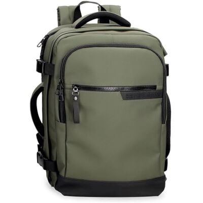 Pepe Jeans Dorking Laptop-Rucksack 15.6 inch Grün 25x40x20 cm Polyester mit Kunstlederdetails 20L von Joumma Bags Pepe Jeans Dorking Laptop-Rucksack 15.6 inch Grün 25x40x20 cm Polyester mit Kunstlederdetails 20L von Joumma Bags