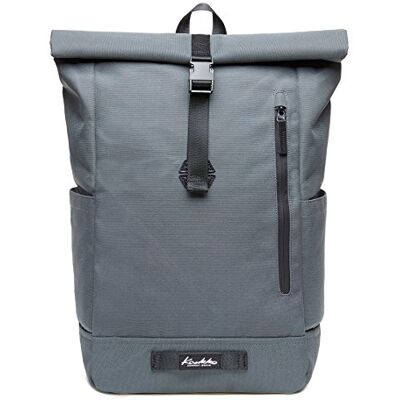 KAUKKO RollTop Rucksack Stylish Backpack für Schule, Uni, Beruf und Reise KAUKKO RollTop Rucksack Stylish Backpack für Schule, Uni, Beruf und Reise