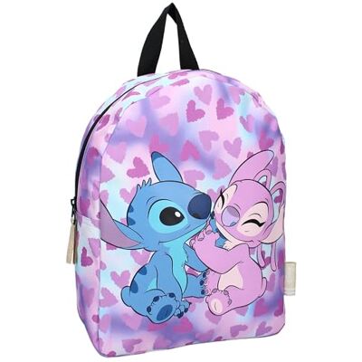 Vadobag Rucksack STITCH und ANGEL Style Icons von Disney Lilo & Stitch Rucksack für Kinder Schule Kindergarten Farbe Violett Maße 31 x 23 x 9 cm, mehrfarbig, Einheitsgröße Vadobag Rucksack STITCH und ANGEL Style Icons von Disney Lilo & Stitch Rucksack für Kinder Schule Kindergarten Farbe Violett Maße 31 x 23 x 9 cm, mehrfarbig, Einheitsgröße