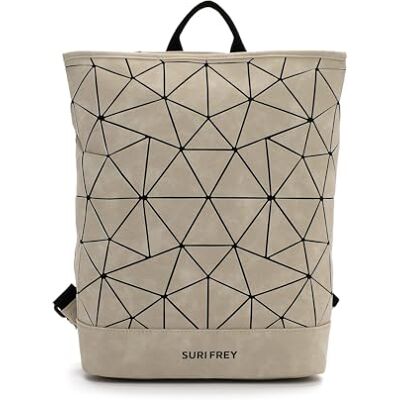 SURI FREY Rucksack Freizeitrucksack mit Laptopfach Suri Sports Jessy-Lu City Backpack Beige SURI FREY Rucksack Freizeitrucksack mit Laptopfach Suri Sports Jessy-Lu City Backpack Beige