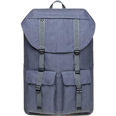 KAUKKO Vintage Unisex Rucksack Studenten 17 Zoll Backpack für 14" Notebook Lässiger Alltagstasche,45cm, 20L KAUKKO Vintage Unisex Rucksack Studenten 17 Zoll Backpack für 14" Notebook Lässiger Alltagstasche,45cm, 20L