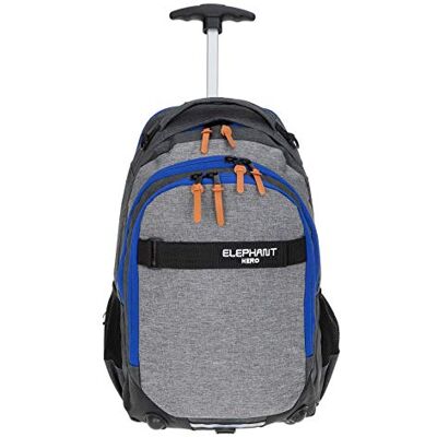 Elephant Schultrolley Rucksack Trolley Mädchen Jungen 12724 TT Grey-Blue Hero Signature Kinder Schule Schulrucksack mit Rollen Räder Trolly Rucksacktrolley Trolleyrucksack Grau Blau Elephant Schultrolley Rucksack Trolley Mädchen Jungen 12724 TT Grey-Blue Hero Signature Kinder Schule Schulrucksack mit Rollen Räder Trolly Rucksacktrolley Trolleyrucksack Grau Blau