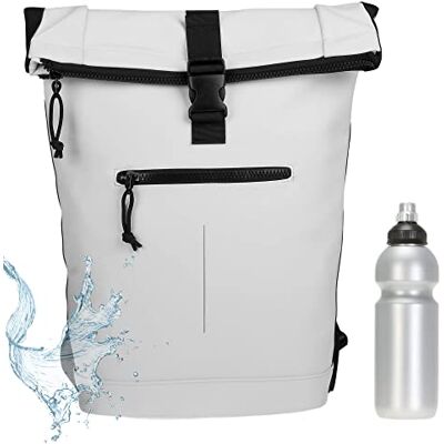 New Rebels Rucksack Plane TIM Bag Kurierrucksack Roll-up Fahrradrucksack Sport Fitness + Flasche bagboom New Rebels Rucksack Plane TIM Bag Kurierrucksack Roll-up Fahrradrucksack Sport Fitness + Flasche bagboom