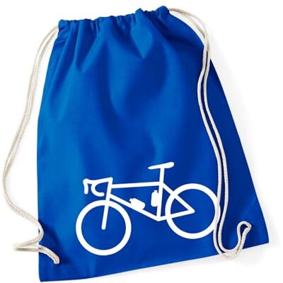 Huuraa Turnbeutel Bike Fahrrad Geschenk Sportbeutel 12 Liter Bright Royal Baumwolle Blauer Rucksack Geschenkidee Unisex Beutel mit Kordelzug Baumwollbeutel Huuraa Turnbeutel Bike Fahrrad Geschenk Sportbeutel 12 Liter Bright Royal Baumwolle Blauer Rucksack Geschenkidee Unisex Beutel mit Kordelzug Baumwollbeutel