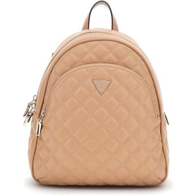 Guess Rucksack Freizeitrucksack Giully II Dome Backpack Beige hellbraun Guess Rucksack Freizeitrucksack Giully II Dome Backpack Beige hellbraun