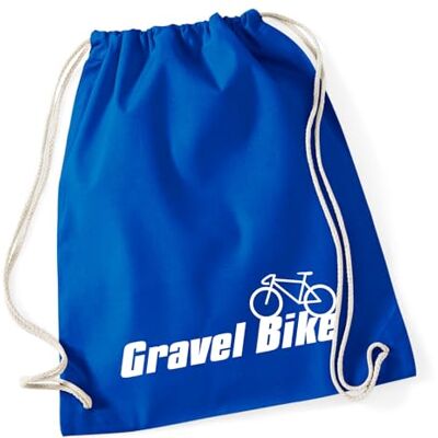 Huuraa Turnbeutel Gravel Bike Fahrrad Geschenk Sportbeutel 12 Liter Bright Royal Baumwolle Blauer Rucksack Geschenkidee Unisex Beutel mit Kordelzug Baumwollbeutel Huuraa Turnbeutel Gravel Bike Fahrrad Geschenk Sportbeutel 12 Liter Bright Royal Baumwolle Blauer Rucksack Geschenkidee Unisex Beutel mit Kordelzug Baumwollbeutel